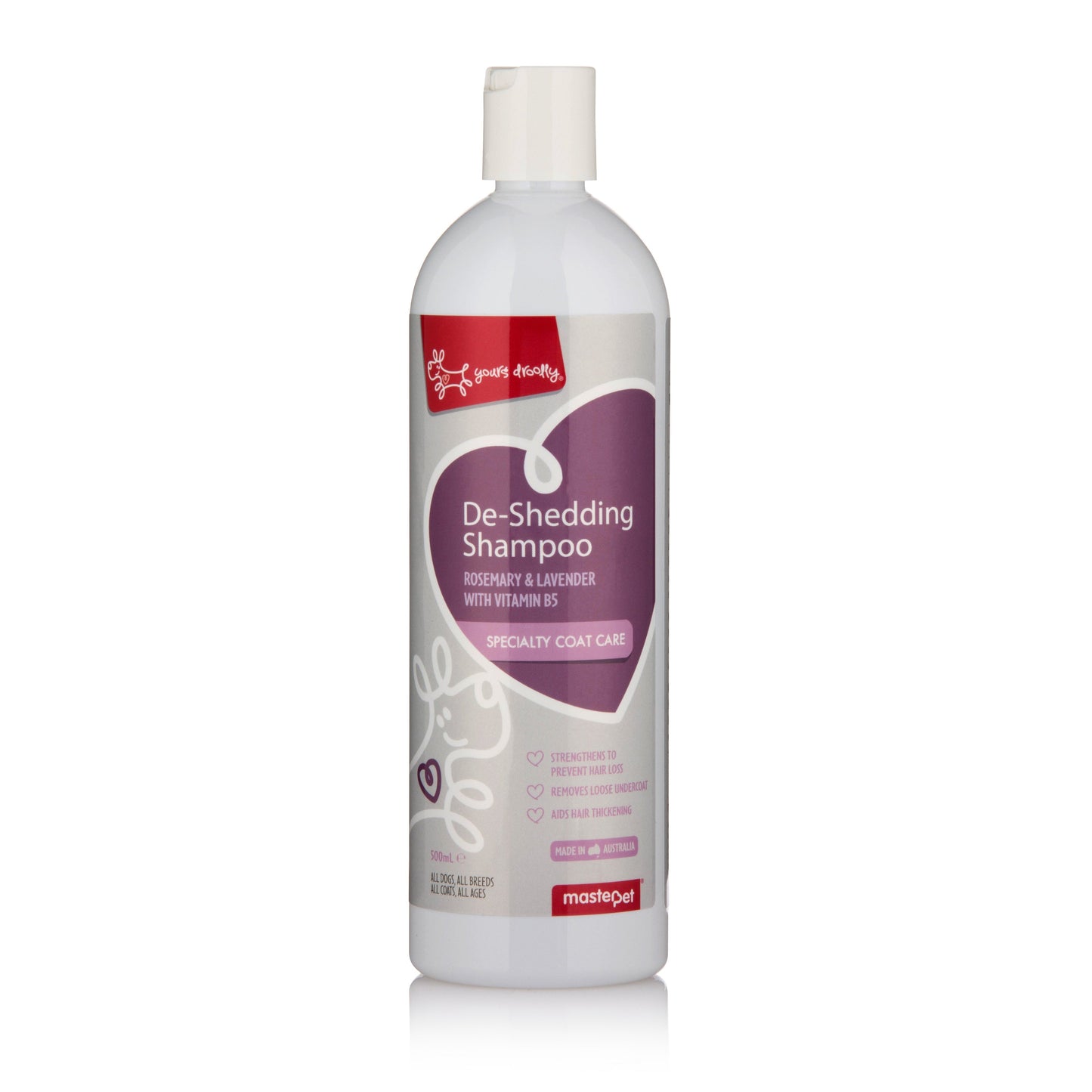 Yours Droolly Deshedding Dog Shampoo 500ml