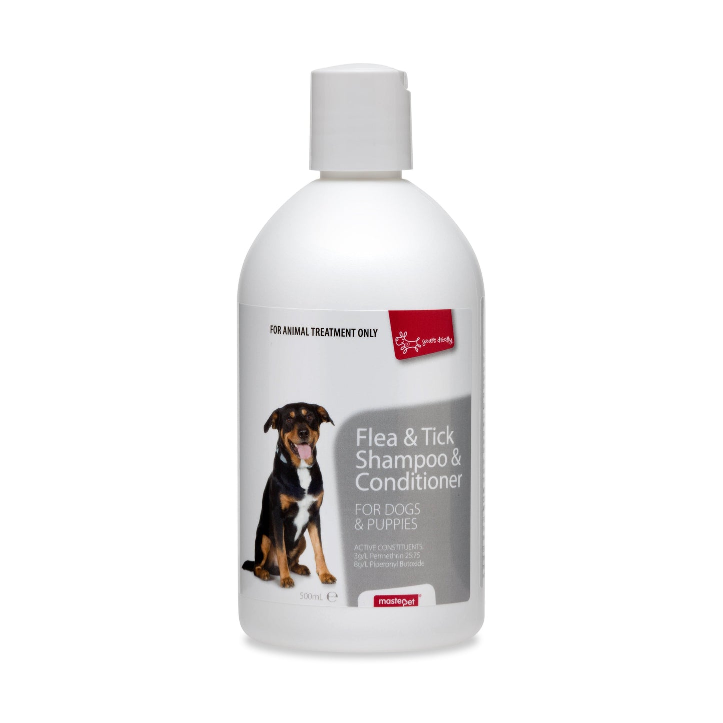 Yours Droolly Flea and Tick Shampoo and Conditioner 500ml
