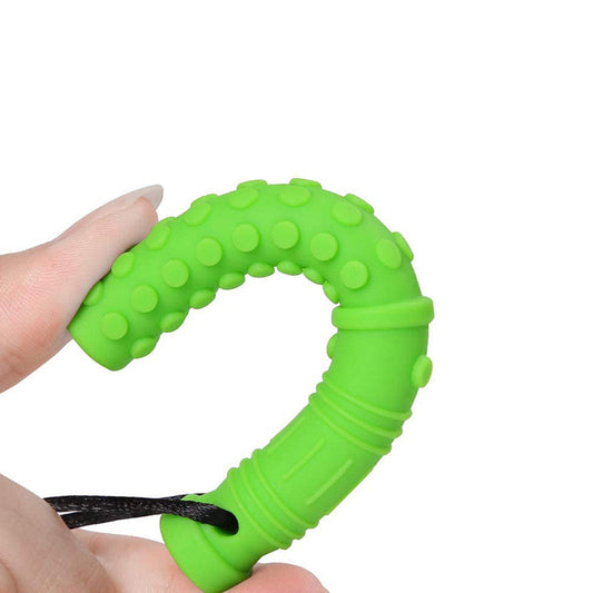 Relieve Your Child's Sensory Discomfort with the Silicone Molar Stick Teether!