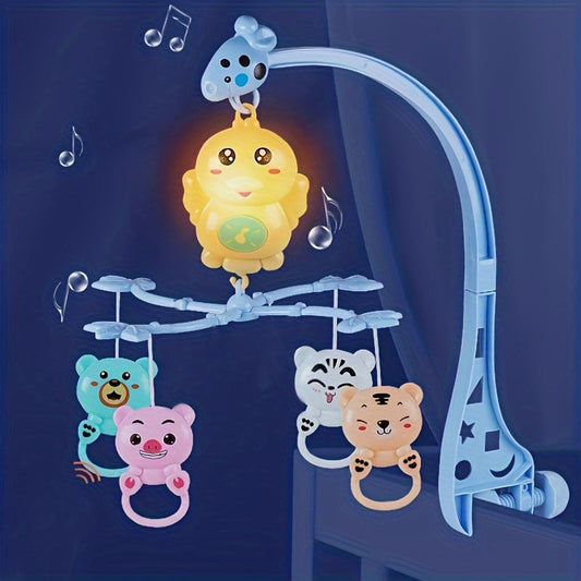 Sleep-Inducing Remote Control Rattle Set: The Perfect Baby Bed Bell Toy for Newborns!