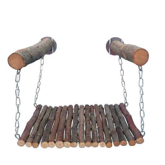 Hamster Rabbit Chinchilla Wooden Hanging Pet Toys - Animal Amity